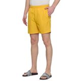 Slazenger RATING KTN Erkek Cepli Deniz Şortu Sarı Mayo
