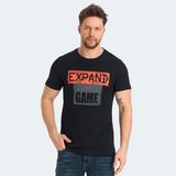 Slazenger Rava Erkek Tişört - 2XL - Siyah
