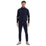 Slazenger RECIPE IN Erkek Fermuarlı Dik Yaka Cepli Lacivert Eşofman Takımı