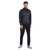 Slazenger RECOGNIZE Erkek Fermuarlı Dik Yaka Cepli Koyu Gri Eşofman Takımı