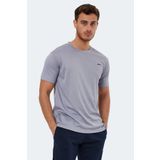 Slazenger REPUBLIC Erkek Tişört Açık Gri