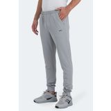 Slazenger RICHA Erkek Cepli Dar Paça Gri Eşofman Altı