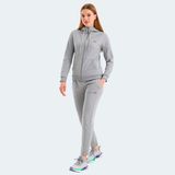 Slazenger RID Kadın Eşofman Takımı Gri Regular Fit Kalıbı ile Rahat Kullanım