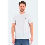 Slazenger RIVALDO Erkek Tişört Beyaz