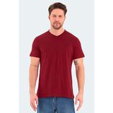 Slazenger Rıvaldo Erkek Tişört Bordo