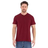 Slazenger RIVALDO Erkek V Yaka Bordo Tişört