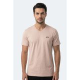 Slazenger Rıvaldo In Erkek V Yaka Taş Gri Tişört - XL