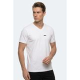 Slazenger Rıvaldo T Erkek Beyaz Tişört - M