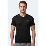 Slazenger Rıvaldo T Erkek Siyah Tişört - M
