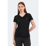 Slazenger River Siyah Kadın T-shirt