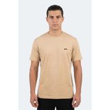 Slazenger Rosalva T Erkek Pamuklu Bej Tişört
