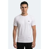 Slazenger Rosalva T Erkek Pamuklu Beyaz Tişört - XL