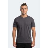 Slazenger Rosalva T Erkek Pamuklu Koyu Gri Tişört