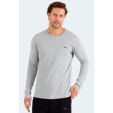 Slazenger Rover Erkek Gri Sweatshırt - XL