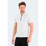 Slazenger ROYAL Erkek Polo Yaka Beyaz Tişört