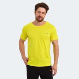 Slazenger SANDER KTN Erkek Tişört Açık Sarı