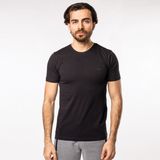 Slazenger SANDER KTN Erkek Tişört Siyah - 2XL
