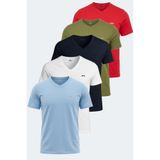 Slazenger SARGON 5 li Set Erkek Tişört
