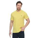 Slazenger SARGON KTN Erkek V Yaka Açık Sarı Tişört