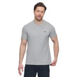 Slazenger SARGON KTN Erkek V Yaka Gri Tişört