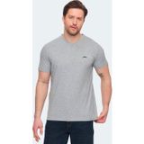 Slazenger Sargon KTN Gri Erkek T-shirt