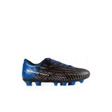 Slazenger SCORE I KR Erkek Halı Saha Siyah / Saks Mavi Futbol Ayakkabısı
