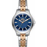 Slazenger SL.09.2349.3.04 Quartz Çelik Rose/gri Mavi Kadran 35 mm Kadın Kol Saati - Renkli