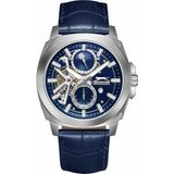 Slazenger SL.09.2440.2.03 Quartz Deri Lacivert 44 mm Erkek Kol Saati - Renkli