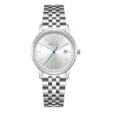 Slazenger SL.09.2530.3.01 Metal Kordon Metal Kasa 5 ATM Suya Dayanıklı Metalik Renk Kadın Kol Saati