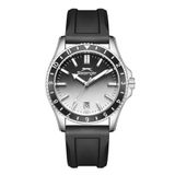Slazenger Sl.09.2531.1.03 Silikon Kordon Çelik Kasa 10 Atm Suya Dayanıklı Siyah Renk Erkek Kol Saati