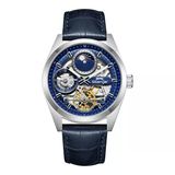 Slazenger Sl.09.2559.2.03 Quartz Mavi Deri Kadran 44 Mm Erkek Kol Saati
