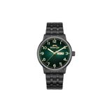 Slazenger SL.09.2560.2.02 Erkek Kol Saati – 43 mm – Çelik Kasa – Siyah Çelik Kordon – Yeşil Kadran