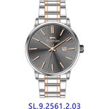 Slazenger SL.09.2561.2.03 Quartz Çelik Rose/gri 43 mm Erkek Kol Saati - tek ebat