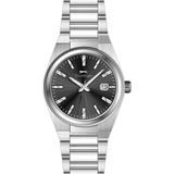 Slazenger SL.09.2610.1.350 Quartz Çelik Gri Siyah Kadran 38 mm Erkek Kol Saati - Renkli