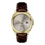 Slazenger Sl.09.2656.1.130 Kahverengi Deri Kordon Erkek Kol Saati