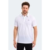 Slazenger SLOAN Erkek Polo Yaka Beyaz Tişört
