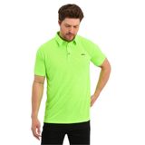 Slazenger SLOAN Erkek Polo Yaka Neon Yeşil Tişört