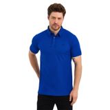 Slazenger SLOAN Erkek Polo Yaka Saks Mavi Tişört