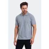 Slazenger SOHO I Erkek Polo Yaka Gri Tişört