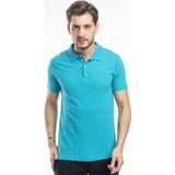 Slazenger SOHO I Erkek Polo Yaka Koyu Mavi Tişört