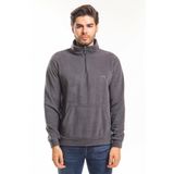 Slazenger Solid Koyu Gri Erkek Sweatshirt