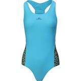 Slazenger SPL RacerBack Kadın Mayo Mavi / Siyah