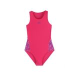 Slazenger Spl RacerBlk Jn43 Kız Çocuk Mayo Mor