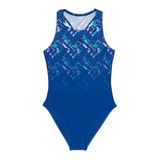 Slazenger Sports Back Jn43 Kız Çocuk Mayo Pembe / Mor
