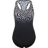 Slazenger Sports Back Kadın Yüzücü Siyah Mayo