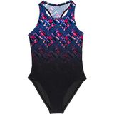 Slazenger Sports Back Kız Çocuk Siyah Mayo - Siyah - Siyah - 7 - 8 Yaş