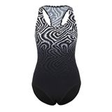 Slazenger Sports Back LD43 Siyah Kadın Mayo