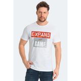 Slazenger ST15TE015-000 Rava Beyaz Erkek T-Shırt - XL
