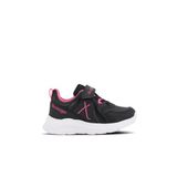 Slazenger VACATION I Çocuk Cırt Cırtlı Siyah/Fuşya Günlük Spor Ayakkabısı, 28, SA23LP017K, Siyah/Fuşya, Unisex Çocuk