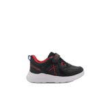Slazenger VACATION I Çocuk Cırt Cırtlı Siyah/Kırmızı Günlük Spor Ayakkabısı, SA23LF021